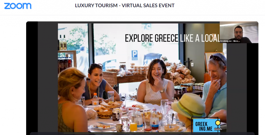 Luxury Tourism – Virtual Sales Event, USA and Europe